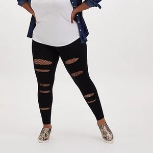 Torrid fishnet leggings
